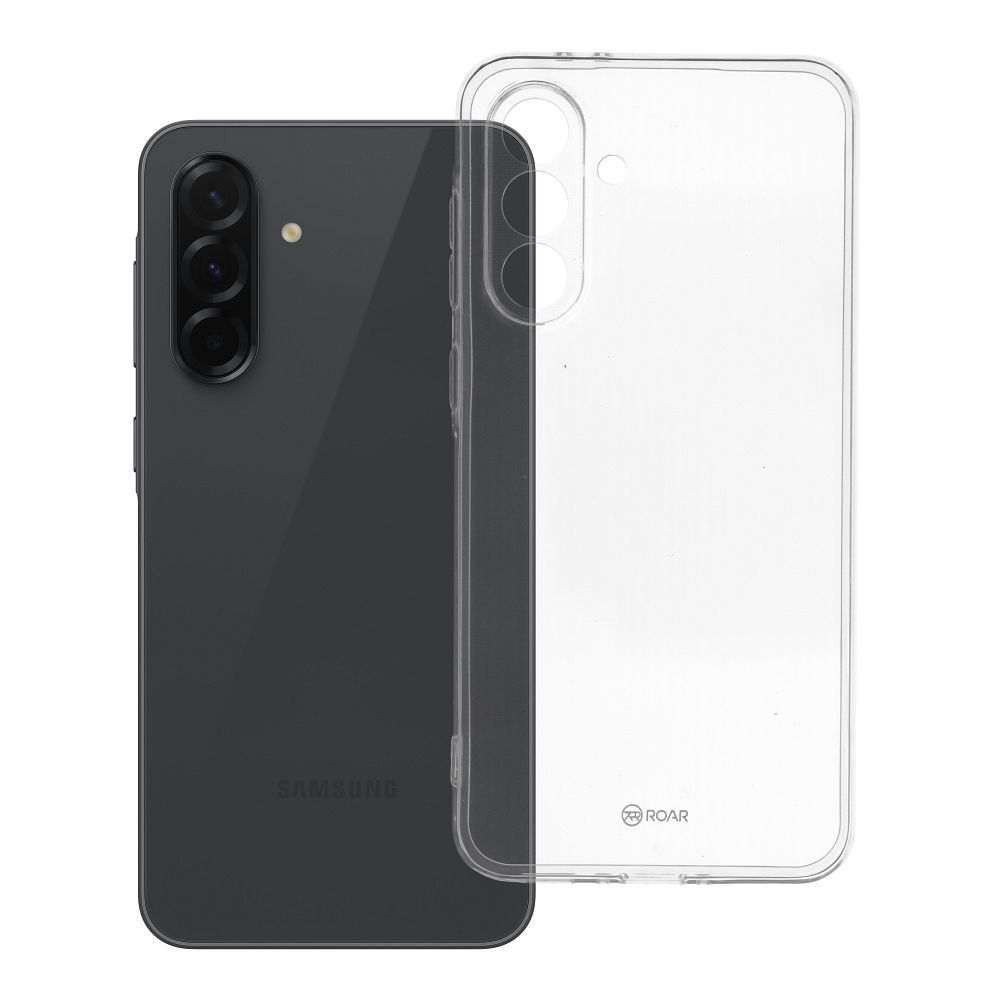 Viedtālruņa apvalks ROAR JELLY SAMSUNG A36 5G caurspīdīgs