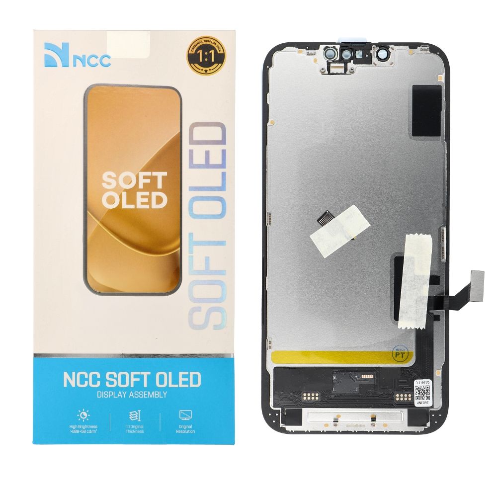 NCC LCD displejs iPhone 16e Soft Oled (atbalsta IC pārstādīšanu)