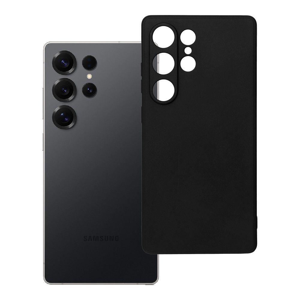 Mīksts viedtālruņa apvalks SAMSUNG S25 Ultra melns