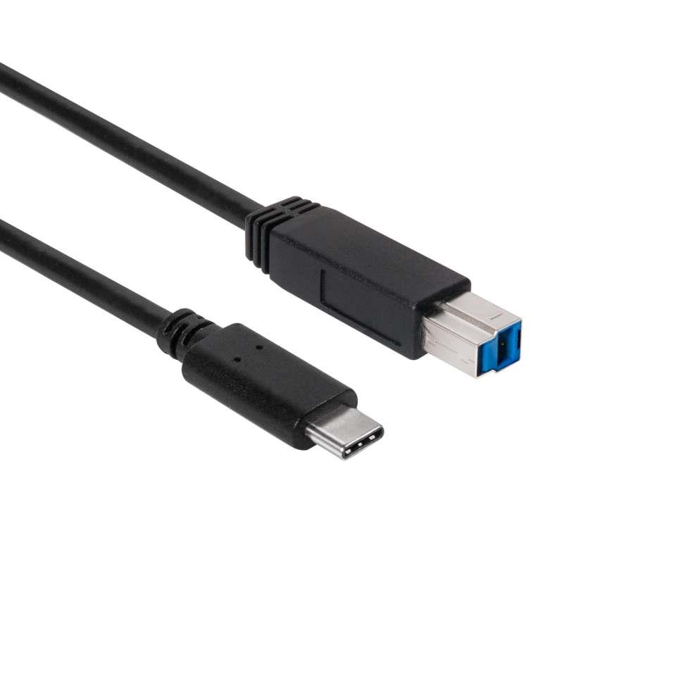 KABELIS USB-C UZ USB3.1 1M/M/M CAC-1524 CLUB3D