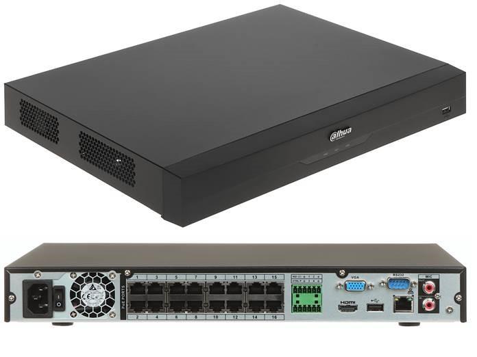Dahua tīkla video ierakstītājs 16 kanālu 16 PoE NVR4216-16P-EI