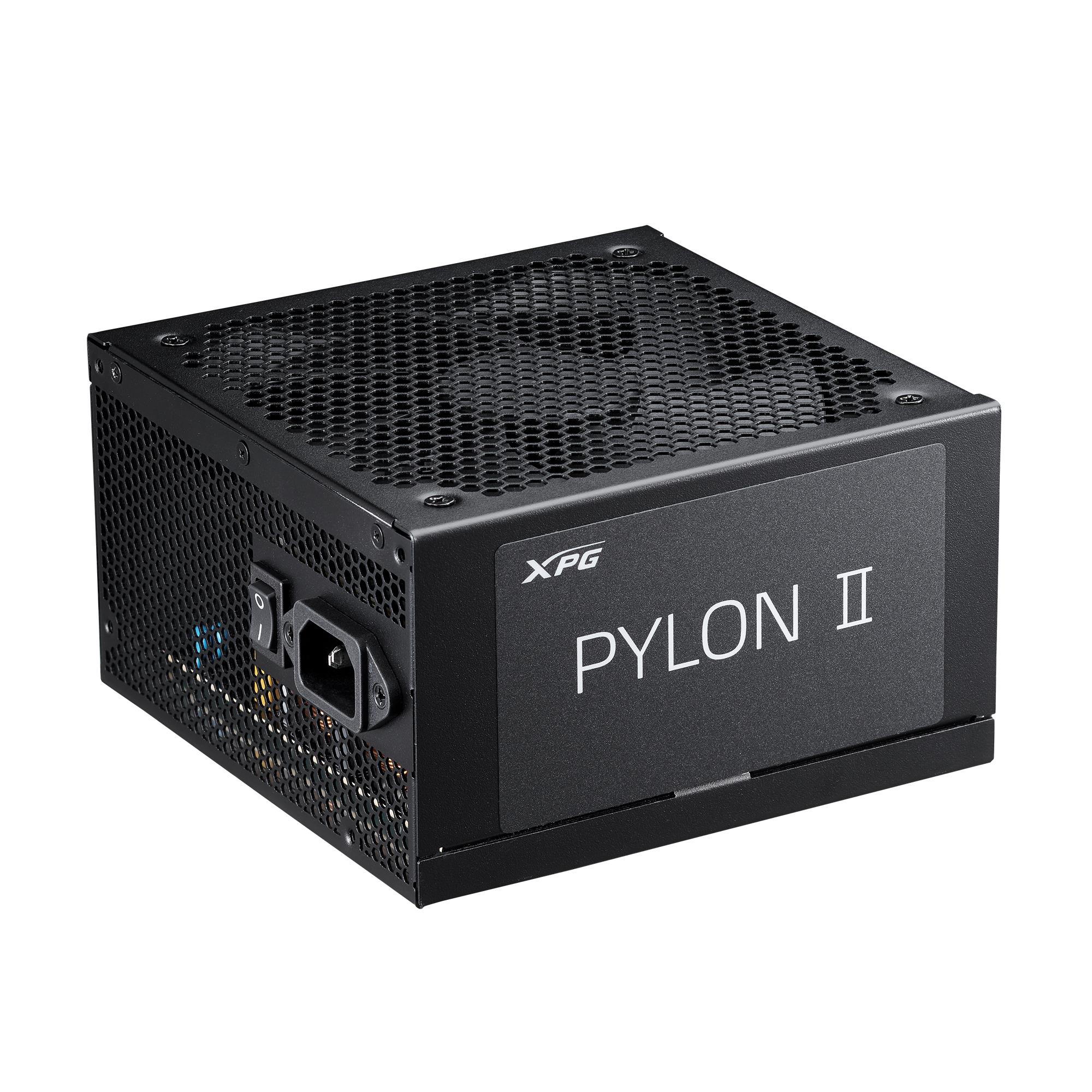Блок питания ADATA XPG PYLON II ATX 3.1 650 Вт 80 PLUS BRONZE MTBF 100000 ч PYLON650IIB-BKCEU