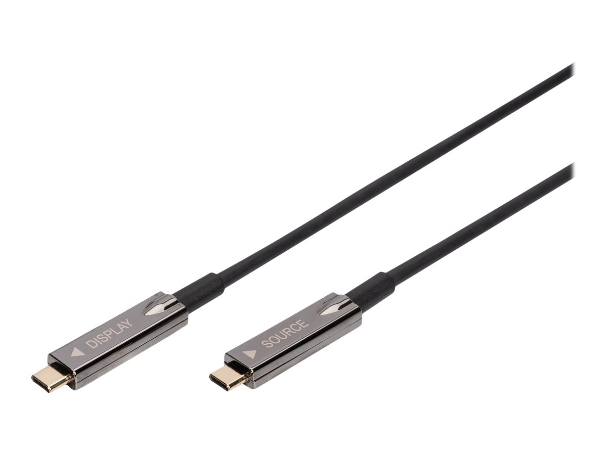DIGITUS USB Type-C uz USB Type-C AOC kabelis 10m