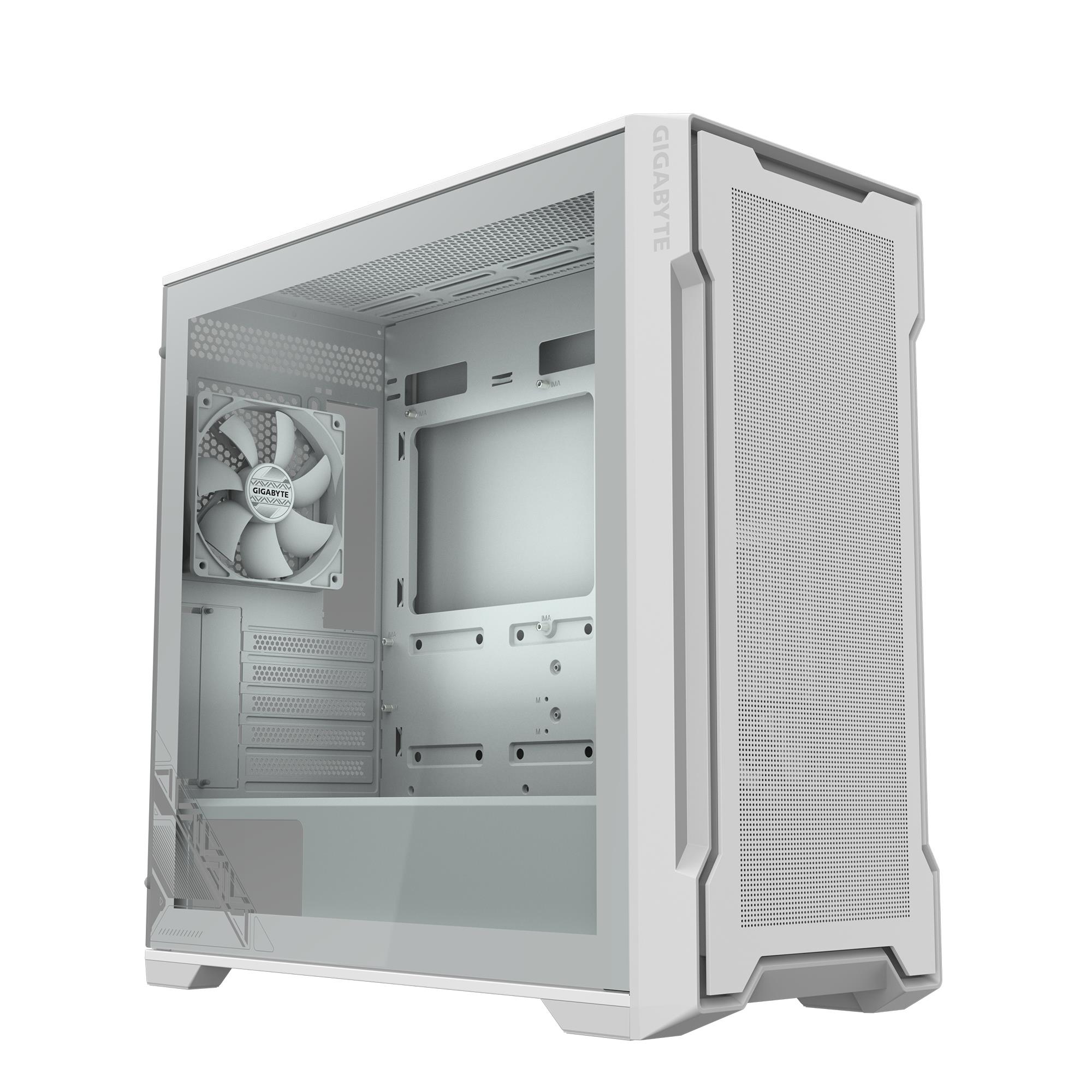 Datora korpuss GIGABYTE GB-C102GI MidiTower balts