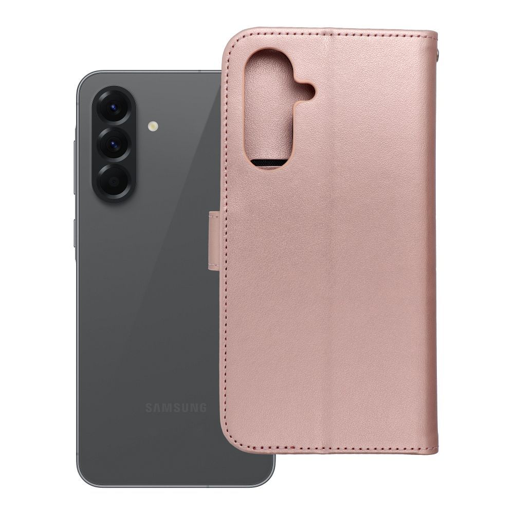 MEZZO grāmatas apvalks SAMSUNG A56 5G mandala rozā zelts