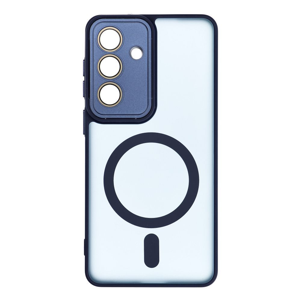 VARIETE MAG COVER Viedtālruņa apvalks, saderīgs ar MagSafe, Samsung S26 Edge tumši zils