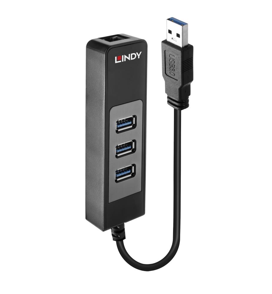 USB3 un LAN sadalītājs 43176 Lindy