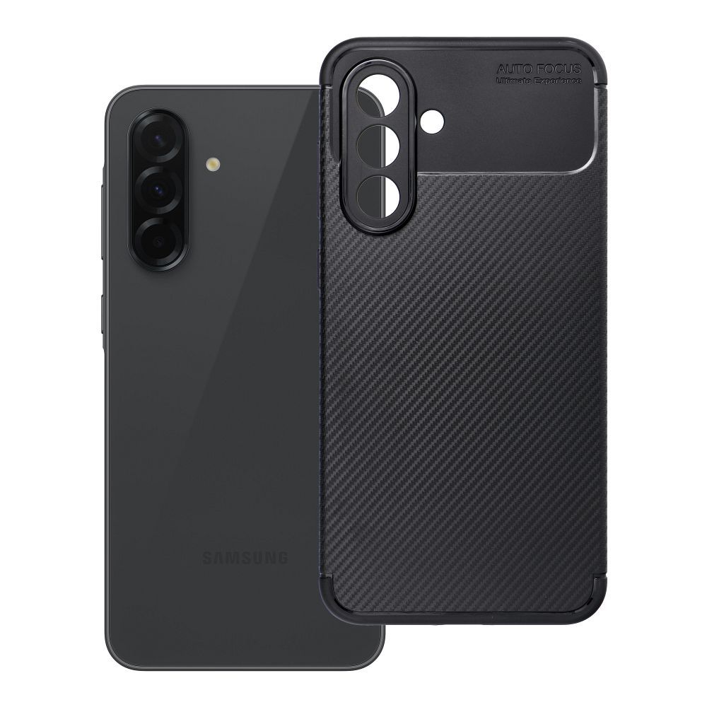 Viedtālruņa apvalks CARBON PREMIUM SAMSUNG A36 5G melns