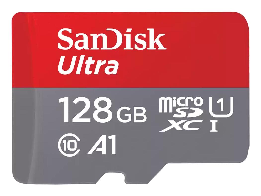 SanDisk Ultra 128 GB UHS-I Class 10 MicroSDXC Memory Card