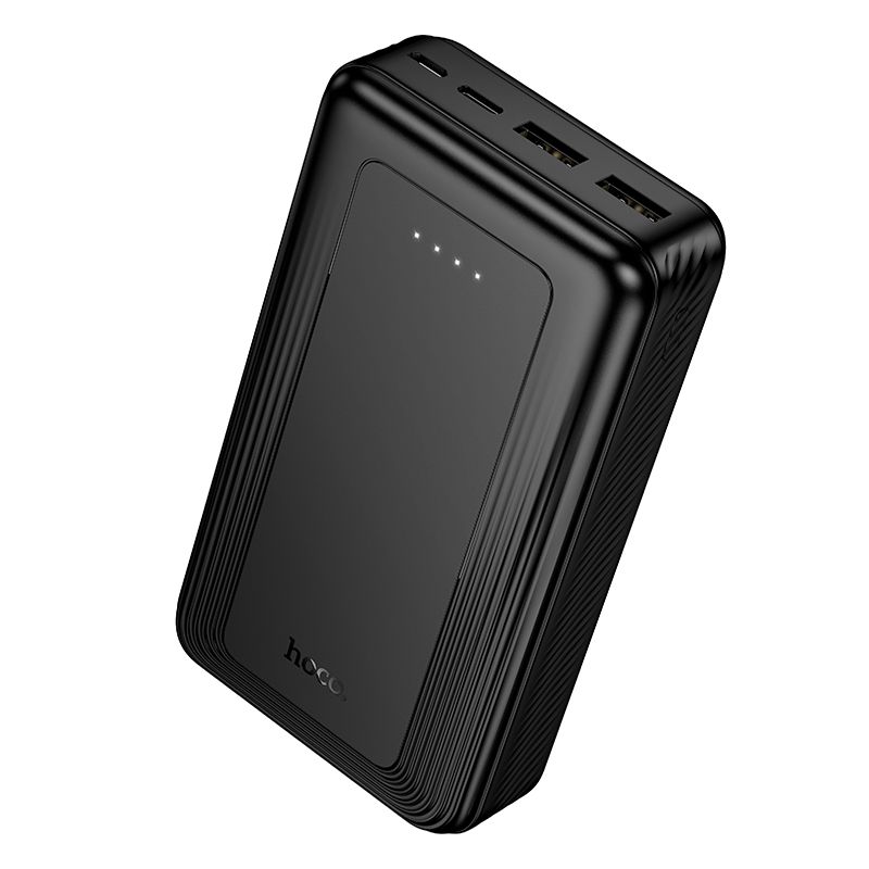 Portatīvais lādētājs Hoco 20000 mAh 2A J165A melns