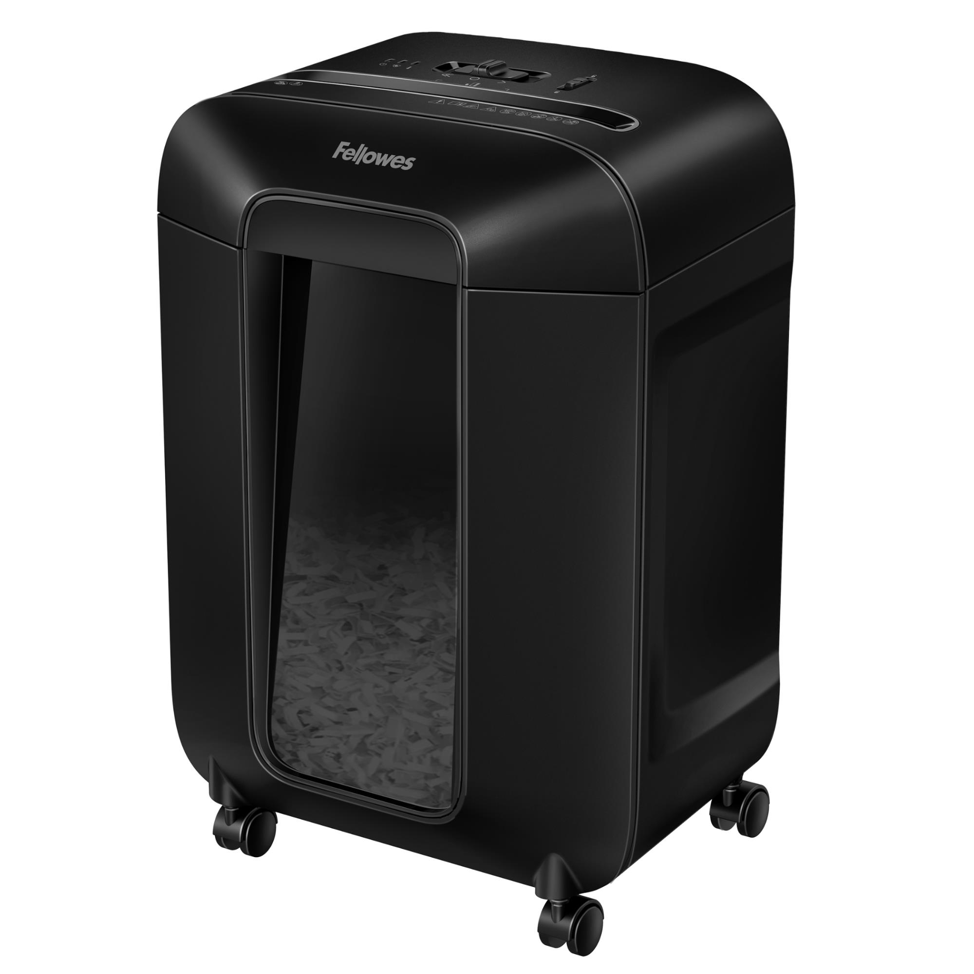 Fellowes Powershred LX85 melns dokumentu smalcinātājs