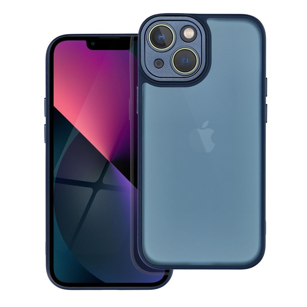 VARIETE viedtālruņa apvalks IPHONE 13 Mini tumši zils
