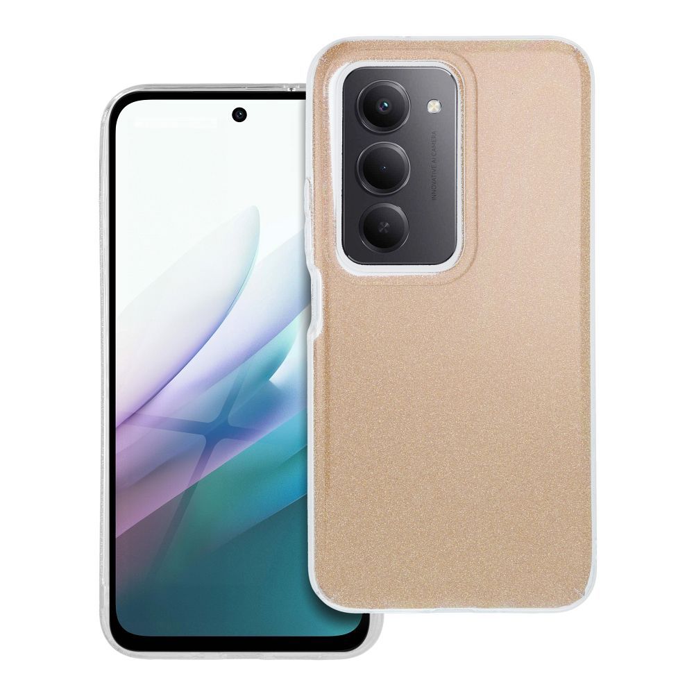 SHINING viedtālruņa apvalks XIAOMI Redmi 15 4G / 15 5G (171.1mm) zelta