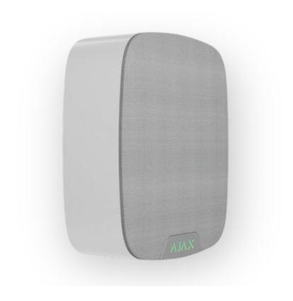 Vadības panelis AJAX Voice Module Speakerphone Balts