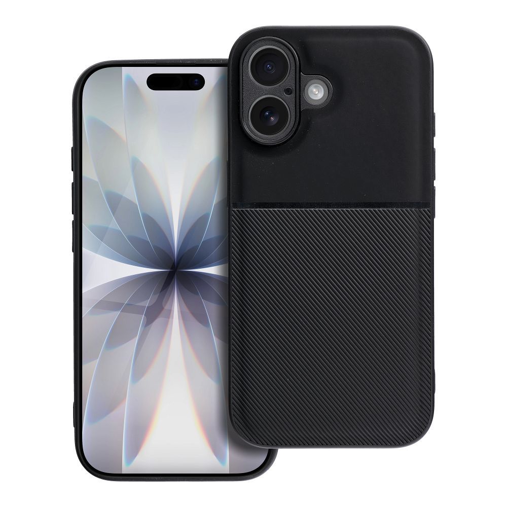 NOBLE viedtālruņa apvalks IPHONE 17 melns