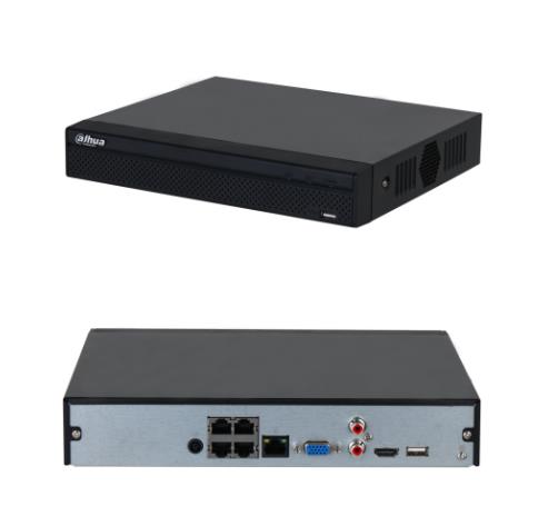 Dahua 4 kanālu 4 PoE tīkla video ierakstītājs NVR2104HS-P-4KS3