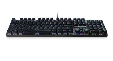 Tastatūra GS101 melna/sudraba/MRGS101-UK MEDIARANGE