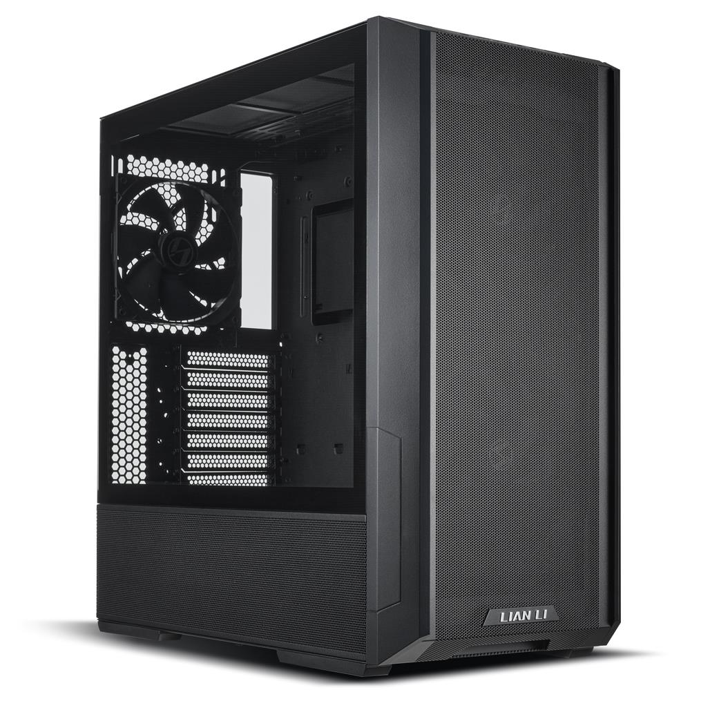 Korpuss Lian Li Lancool 216X melns MidiTower caurspīdīgs panelis ATX EATX MicroATX MiniITX G99.LAN216X.00