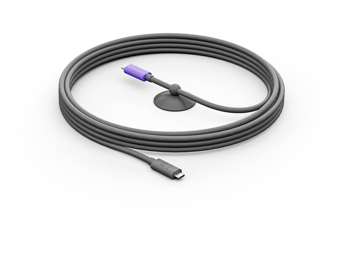 LOGI MeetUp 2 Wired 5m USB kabelis