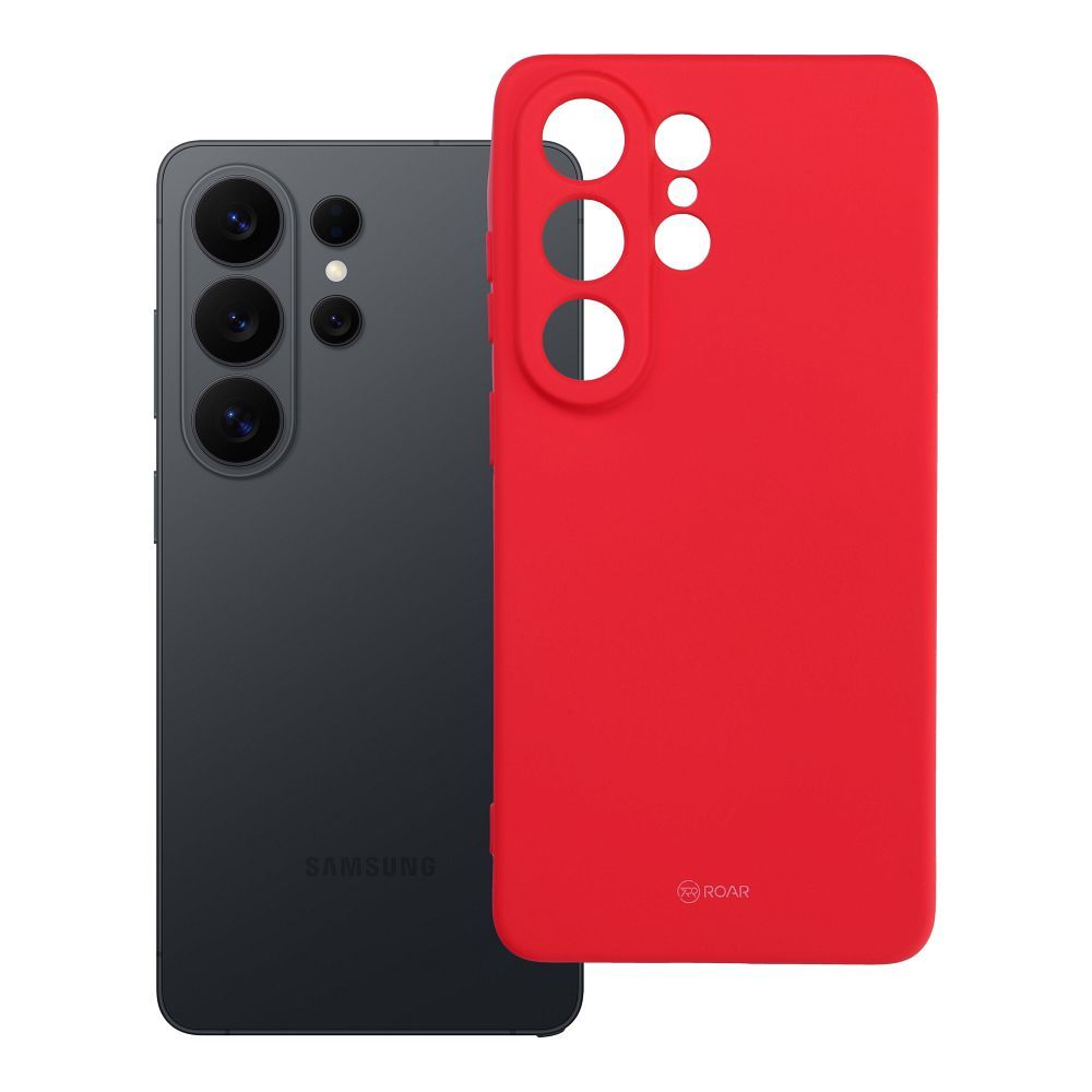 ROAR viedtālruņa apvalks COLORFUL JELLY Samsung S26 Ultra rozā