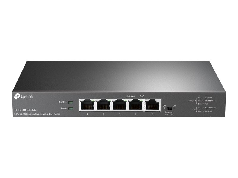 TP-LINK 5 portu 2.5G galda komutators