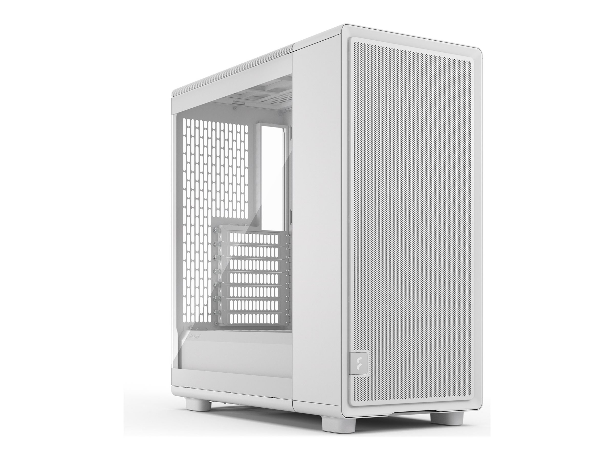 Fractal Design Epoch balts TG caurspīdīgs tonis korpuss