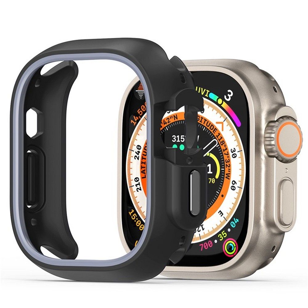 DUX DUCIS apvalks BAMO Apple Watch Ultra / Ultra 2 49 mm pusnakts pelēks