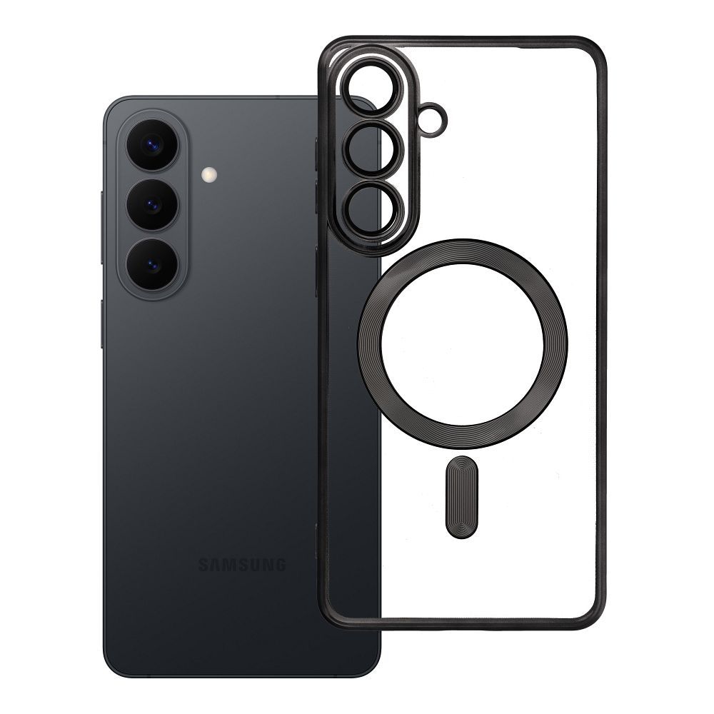 ELECTRO MAG COVER viedtālruņa apvalks saderīgs ar MagSafe SAMSUNG S26 Edge melns