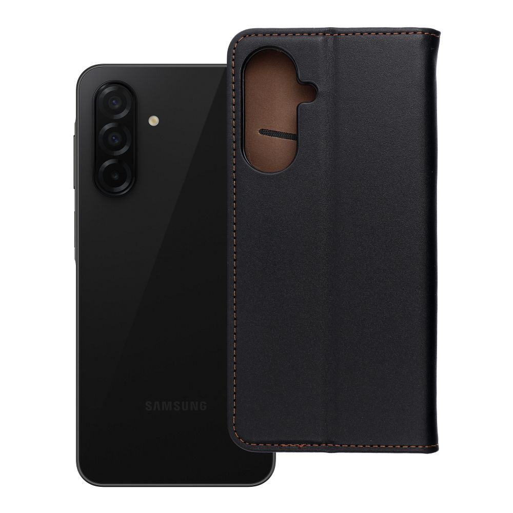 Viedtālruņa apvalks SMART PRO Book ādas SAMSUNG A26 5G melns