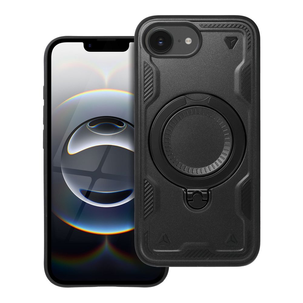 Viedtālruņa apvalks FROST ARMOR IPHONE 16e (SE 4 2025) melns