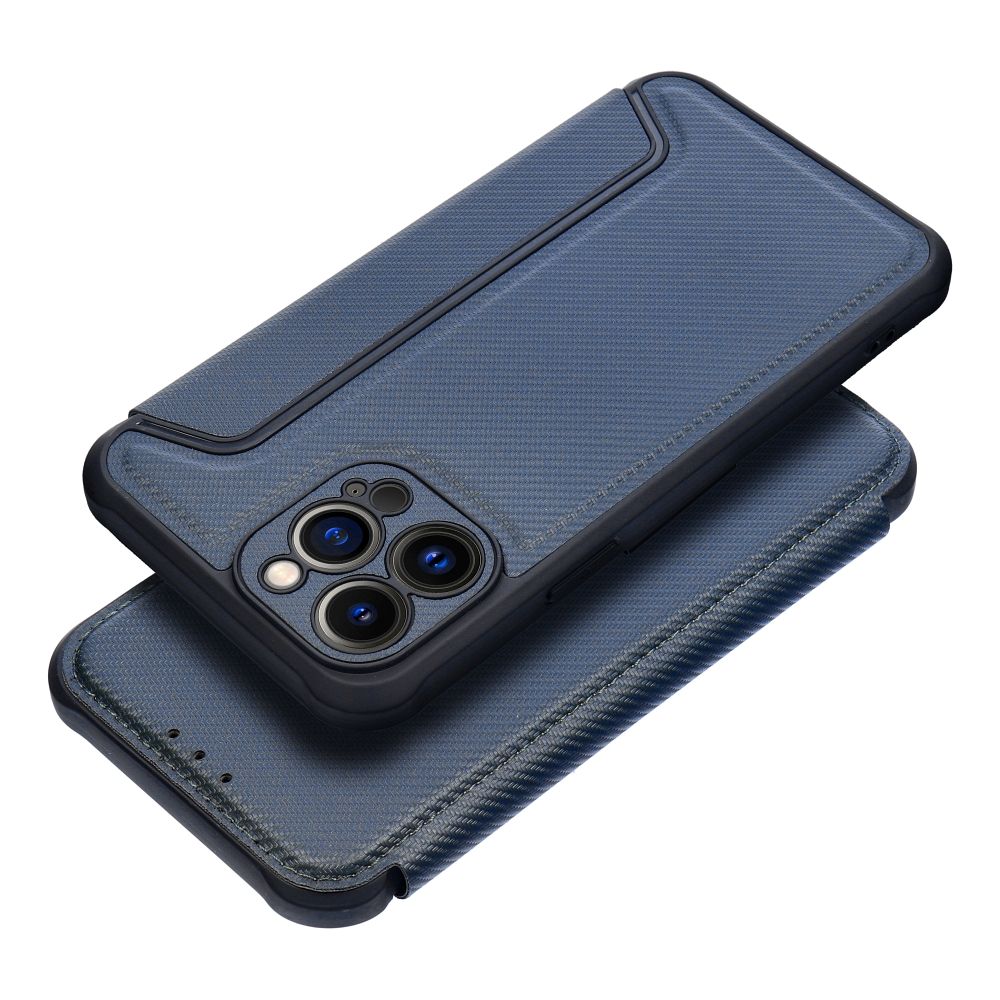 Viedtālruņa apvalks RAZOR Book priekš IPHONE 17 zils