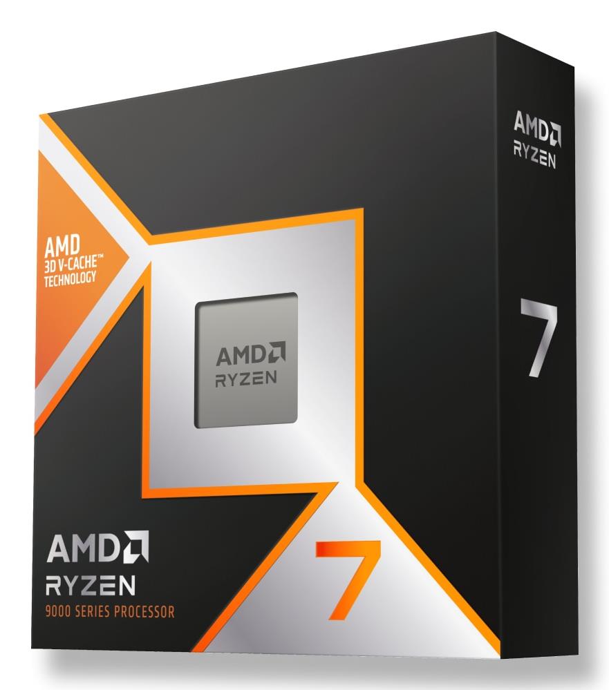 AMD Ryzen 7 9800X3D procesors 4.7 GHz 104 MB L2 & L3 (100-100001084WOF) Box