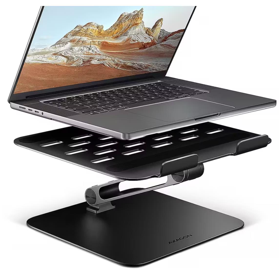Portatīvā datora statīvs 10-17.3" Alumīnija HQ STND-LQB Axagon