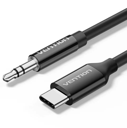 Adapteris USB-C uz audio 3.5mm 1.5m Vention