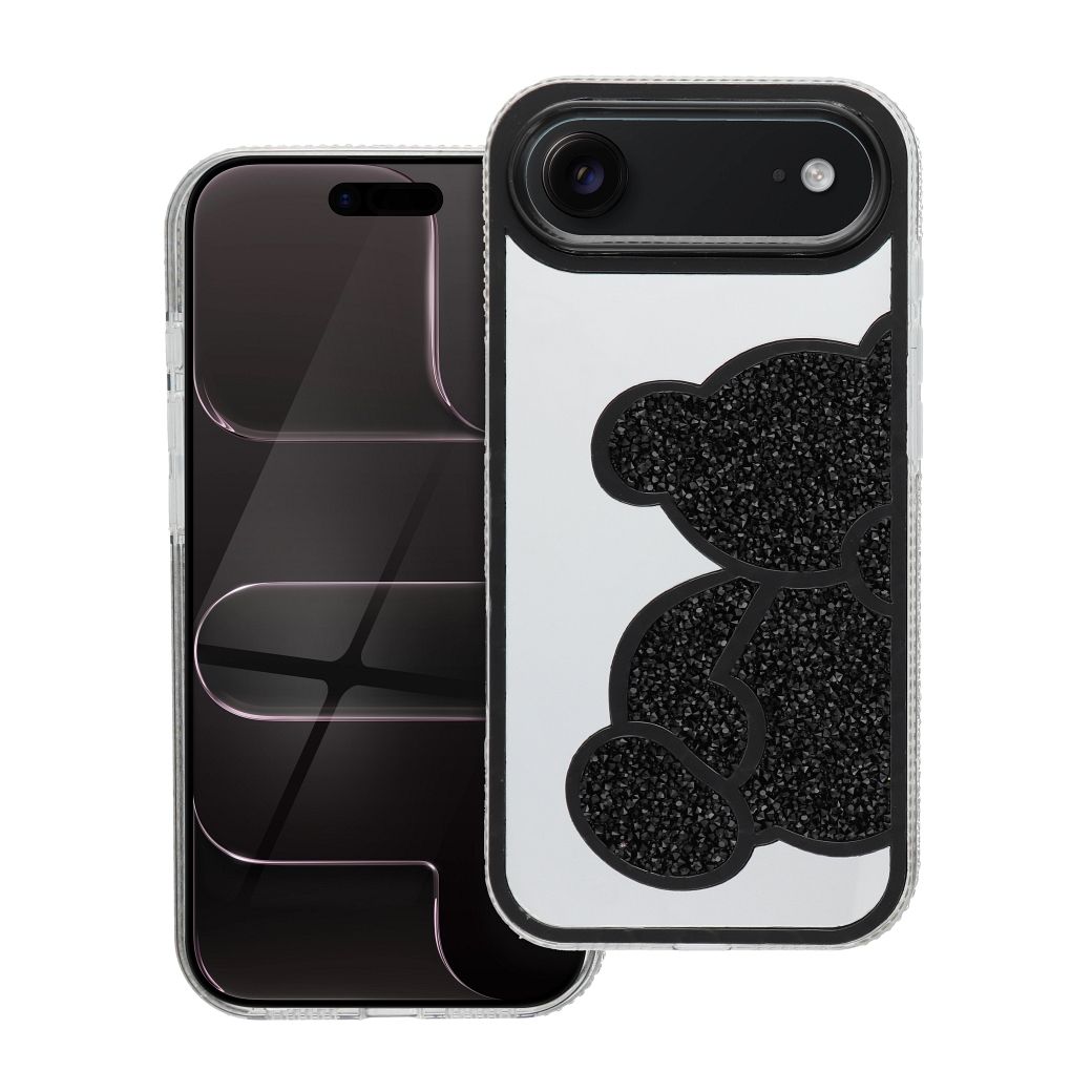 TEDDY BEAR viedtālruņa apvalks IPHONE 17 Air melns