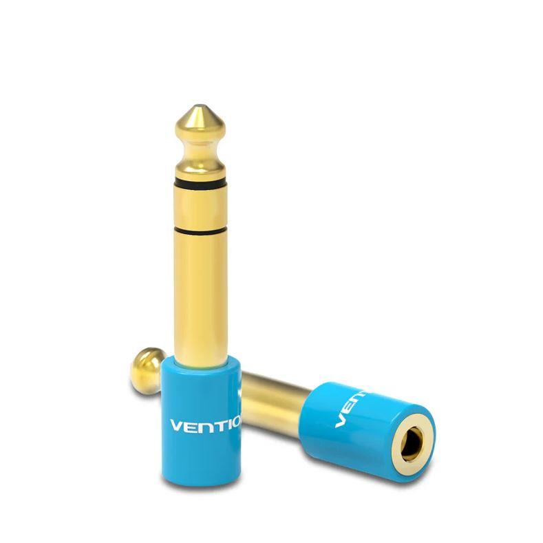Audio adapteris 6.35mm uz 3.5mm Vention