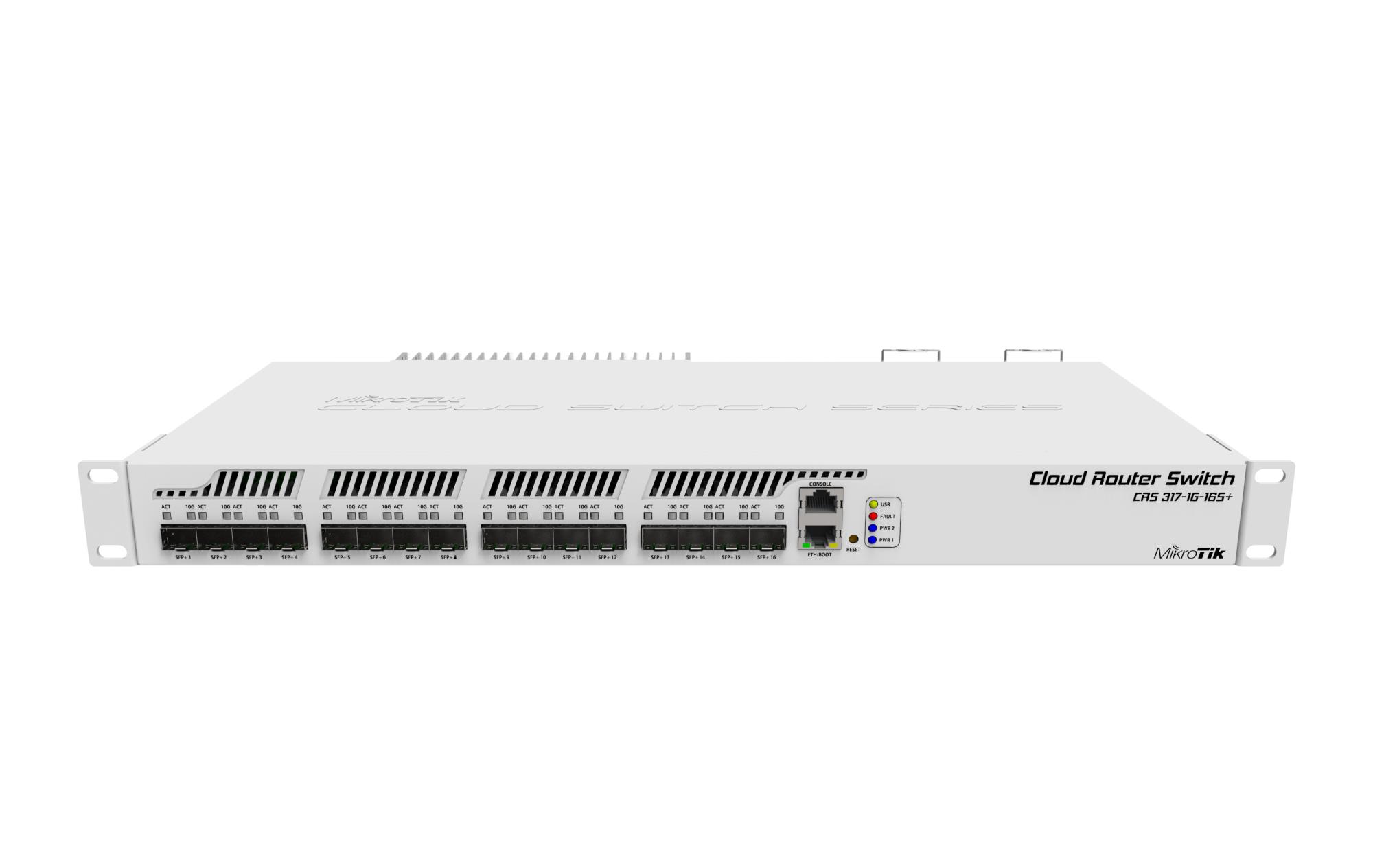 Komutators MIKROTIK L3 tips CRS317-1G-16S+RM