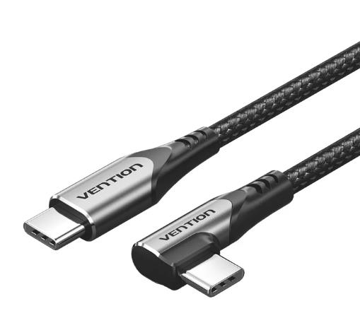 Vention USB-C uz USB-C kabelis 1m pelēks TRAHF