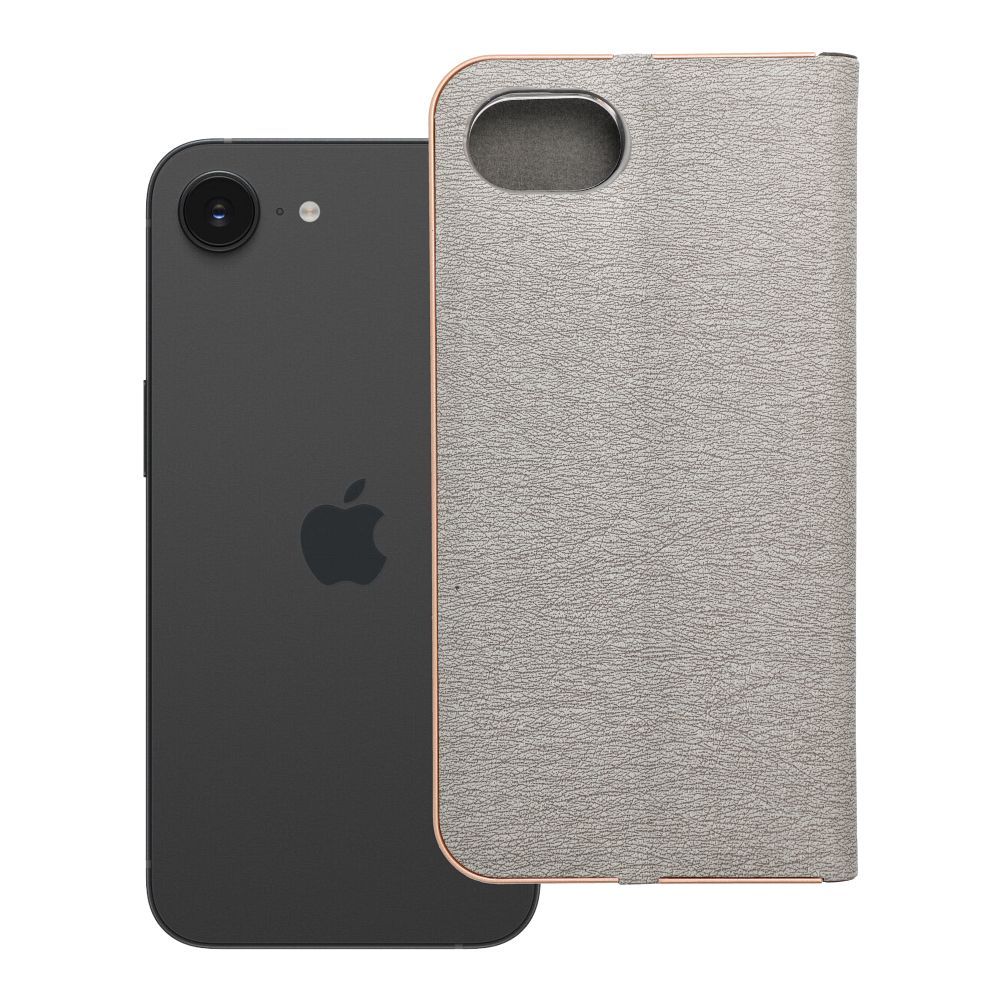 LUNA Viedtālruņa apvalks zelts IPHONE 16e (SE 4 2025) sudrabains