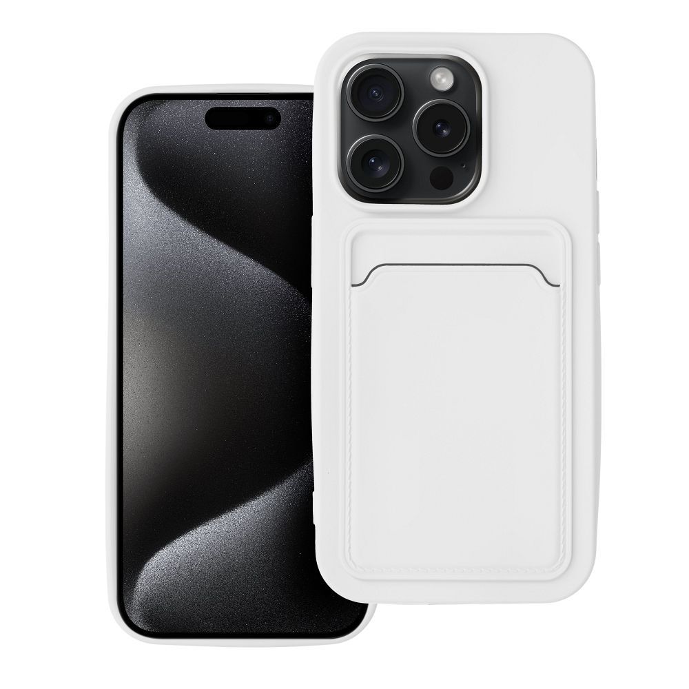 Viedtālruņa apvalks IPHONE 15 Pro - balts