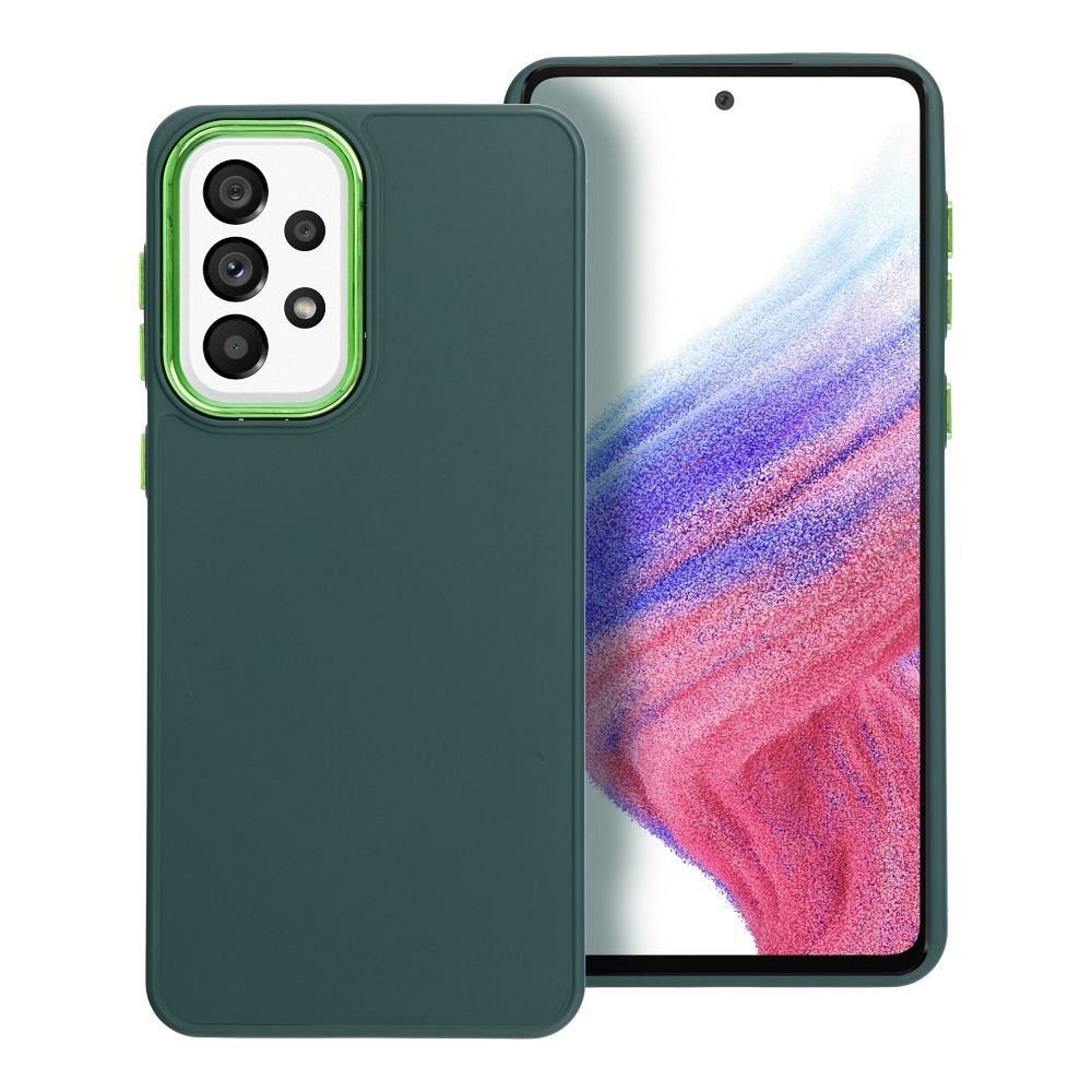 Viedtālruņa apvalks FRAME SAMSUNG A33 5G zaļš