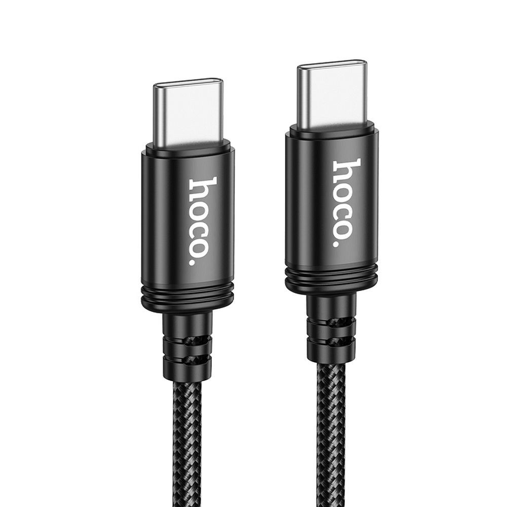 Кабель USB C to USB C Hoco 3A 60W 2 m X89 черный