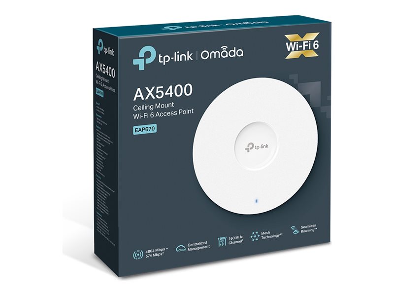 TP-Link AX5400 divjoslu Wi-Fi 6 piekļuves punkts