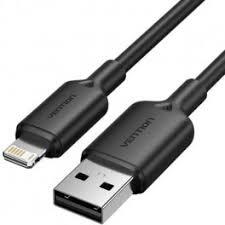 Kabelis USB2.0 uz Lightning 2m melns Vention