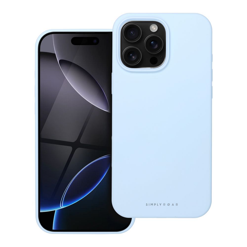 ROAR viedtālruņa apvalks CLOUD SKIN IPHONE 16 Pro Max gaiši zils