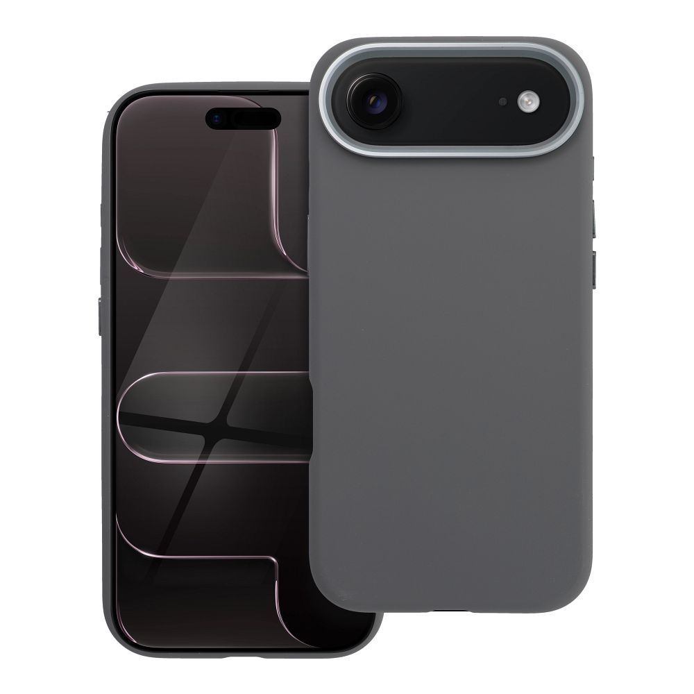 Maciņš telefonam IPHONE 17 Air Forcell F-Protect Frame Premium saderīgs ar Magsafe pelēks