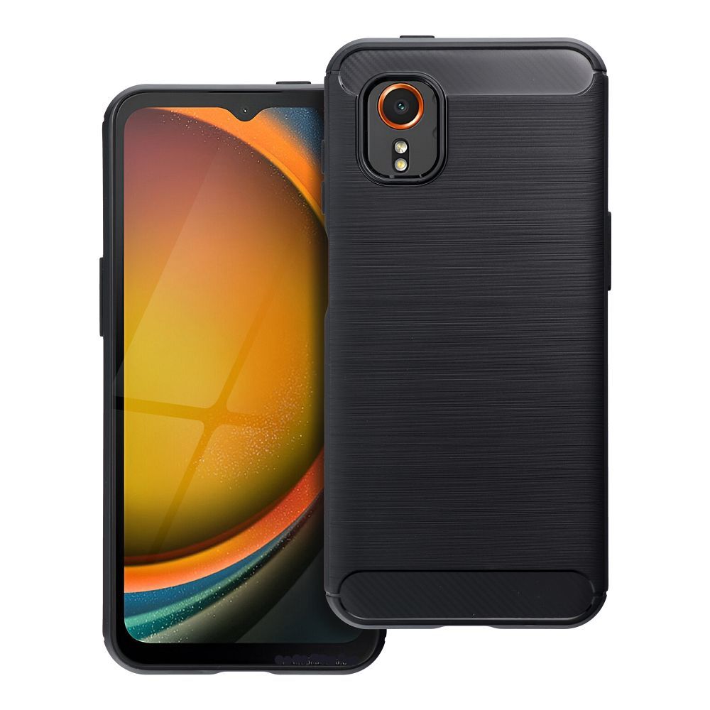 CARBON viedtālruņa apvalks SAMSUNG Xcover 7 Pro melns