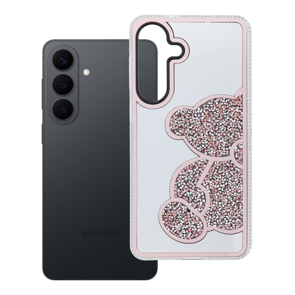 TEDDY BEAR Viedtālruņa apvalks SAMSUNG S26 Edge violets