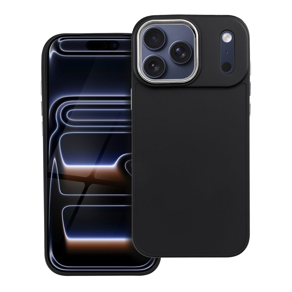 Чехол для iPhone 17 PRO MAX Frame чёрный