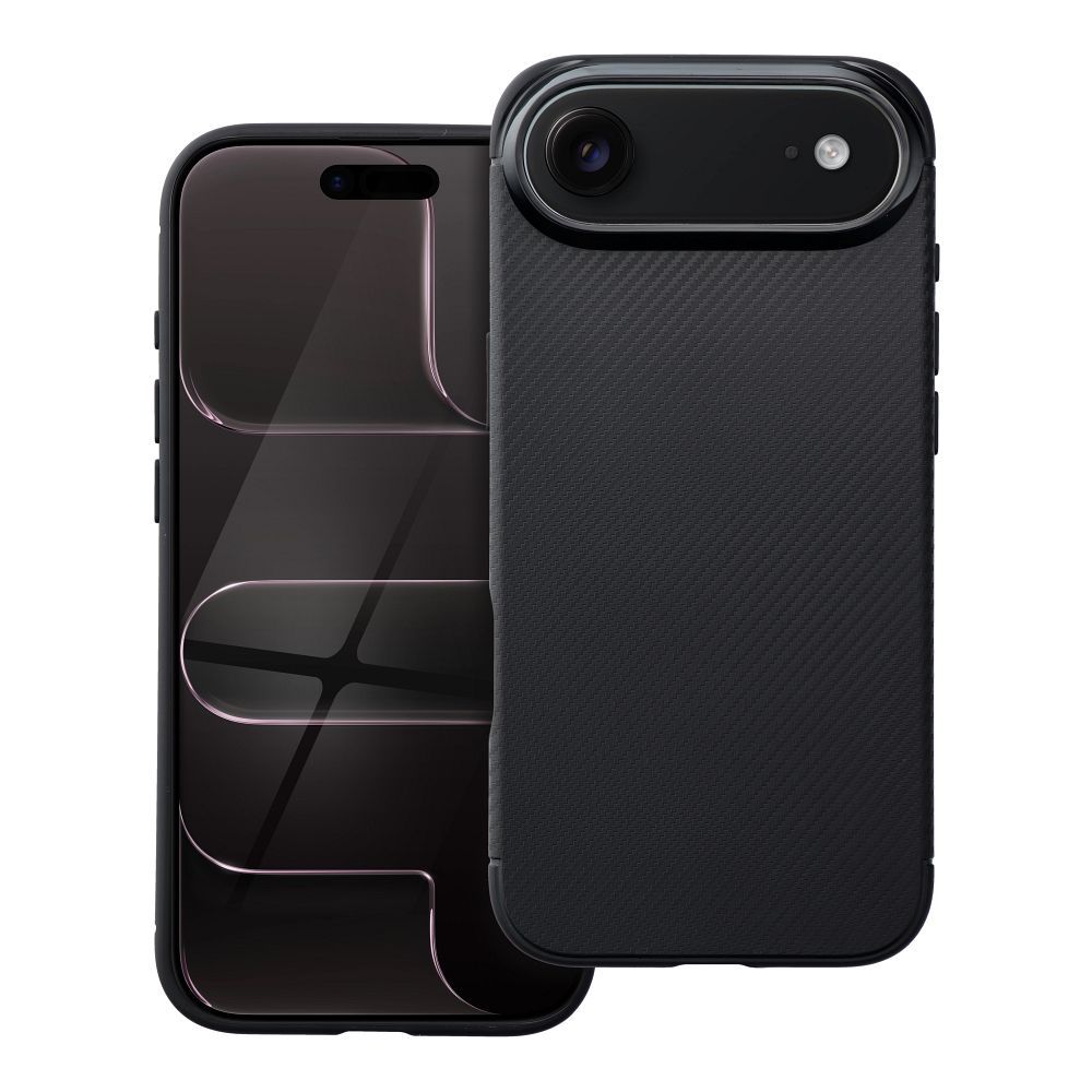 Viedtālruņa apvalks CARBON PREMIUM IPHONE 17 Air melns